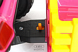 Детский электромобиль RiverToys K111KK (розовый) Трактор, фото 2