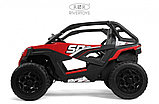 Детский электромобиль RiverToys C777CC (красный) Buggy Двухместный Полноприводный, фото 2