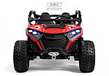 Детский электромобиль RiverToys C777CC (красный) Buggy Двухместный Полноприводный, фото 3