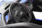 Детский электромобиль RiverToys C777CC (синий) Buggy Двухместный Полноприводный, фото 4