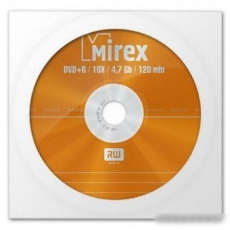 DVD-R диск Mirex 4.7Gb 16x Mirex конверт UL130013A1C