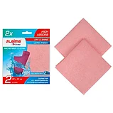 Салфетка губчатая из микрофибры 30х30 см, PVA micro FIBRE, HIGH ABSORB, 2 шт, фото 2