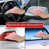 Салфетка губчатая из микрофибры 30х30 см, PVA micro FIBRE, HIGH ABSORB, 2 шт, фото 9