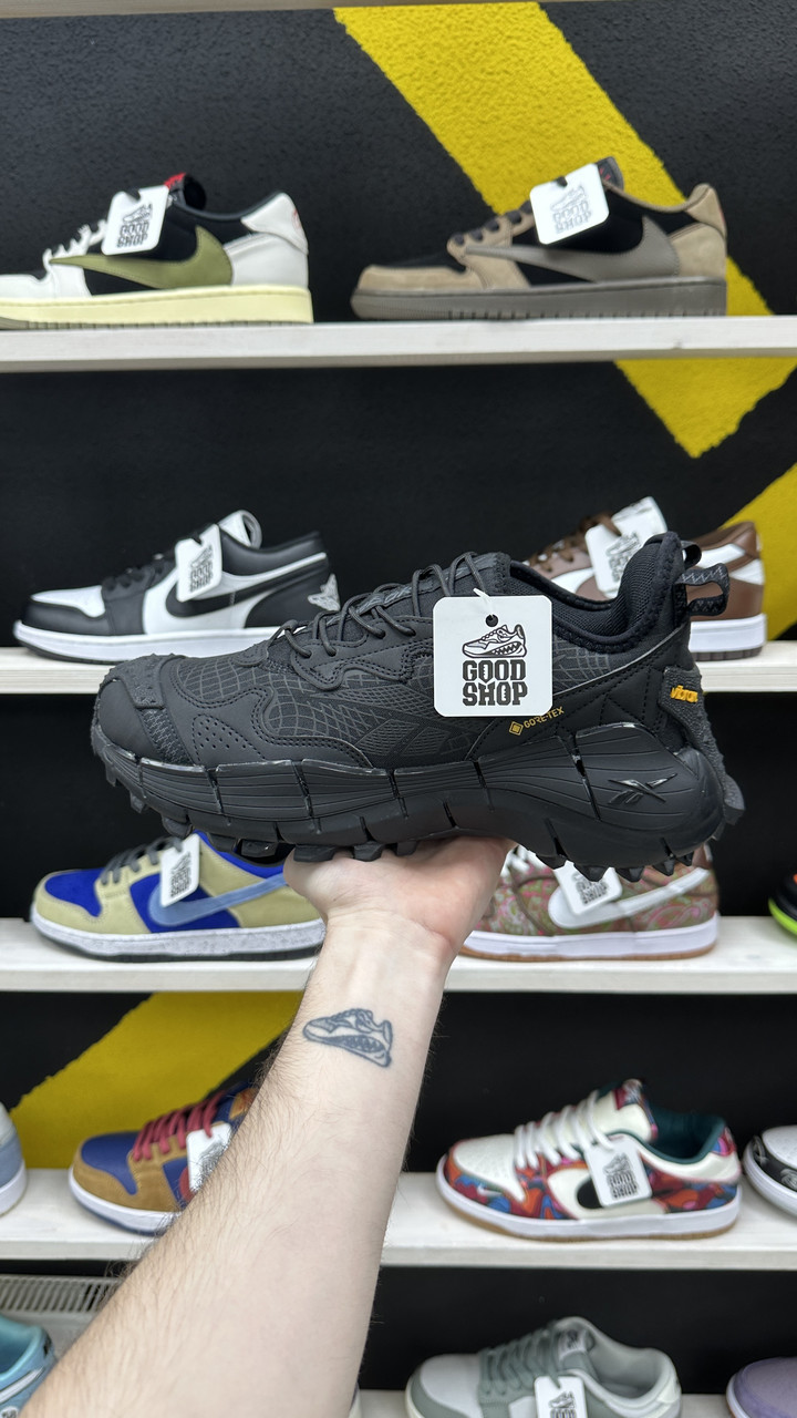 Кроссовки WTR Reebok Zig Kinetica II Edge All Black