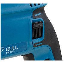 Перфоратор BH 2602 в чемодане 800 вт BULL 01045325, фото 3