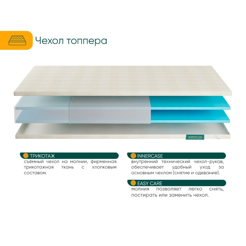 Топпер Фабрика Сна Т-2 - фото 4 - id-p225011732