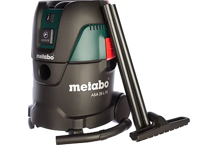 Пылесос строительный Metabo ASA 25 L PC (1250 Вт, 25 л, выдув) 602014000 Венгрия, фото 2