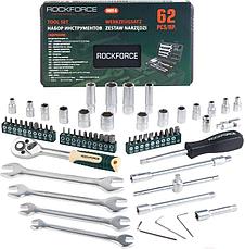 Набор инструментов 62 предмета ROCKFORCE RF-2622-5, фото 3