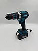 Набор аккумуляторных инструментов Makita 4 в 1 (УШМ, перфоратор, шуруповерт, гайковерт, 4 АКБ 4 А/ч) Аналог, фото 5