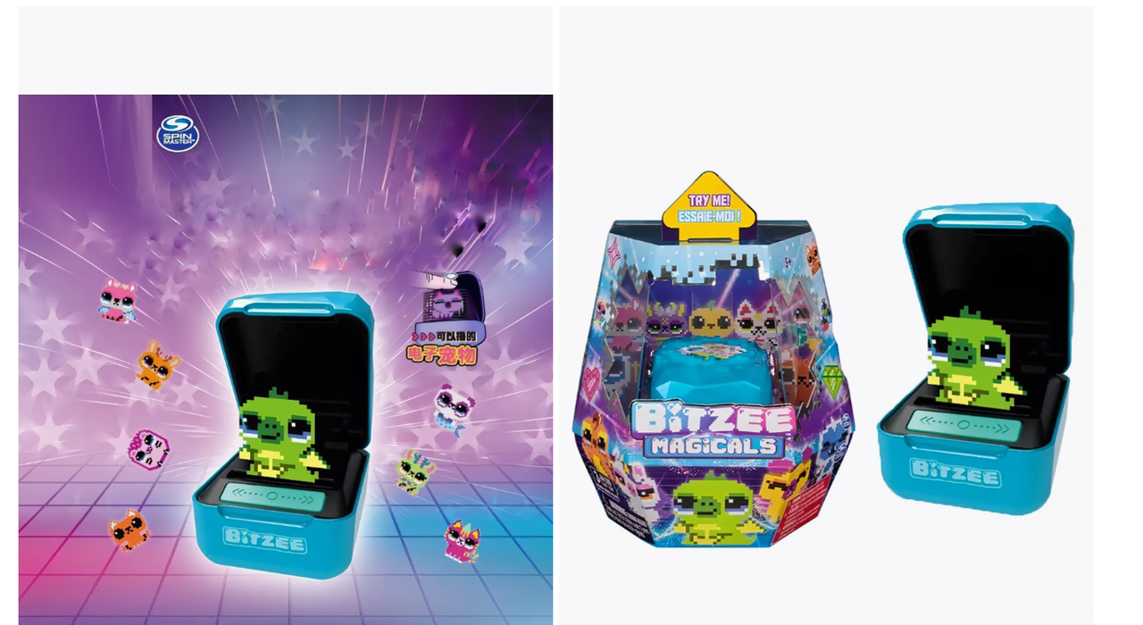 Планета Игрушек Интерактивный цифровой питомец Spin Master Bitzee (Битси) Magical (цветной тамагочи) 43644