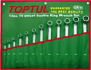 Набор ключей накидн. 6-32мм 12шт TOPTUL GAAA1204, фото 2