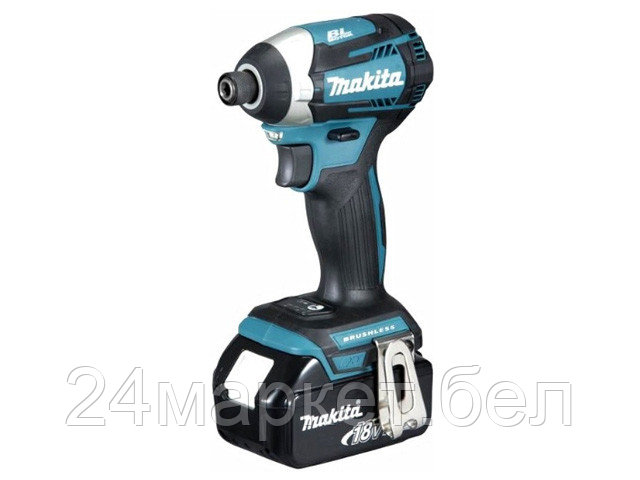 Аккум. шуруповерт MAKITA LXT DTD 153 RFE в чем. (18.0 В, 2 акк., 3.0 А/ч Li-Ion, 1 скор., 170 Нм, шурупы до 13