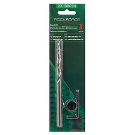 RF-PEX-16882901 RockFORCE Сверло ступенчатое по дереву в комплекте с ключом 6-гранным и ограничительным