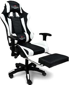 Офисное кресло Calviano 1585 (черный/белый)