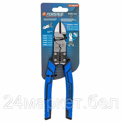 Кусачки боковые (бокорезы) FORSAGE F-612M200, фото 2