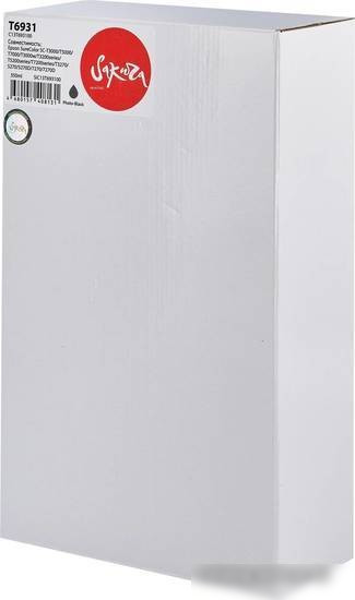 Картридж Sakura Printing SIC13T693100 (аналог Epson T6931 Photo Black)