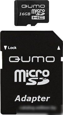 Карта памяти QUMO microSDHC (Class 4) 4GB (QM4GMICSDHC4)