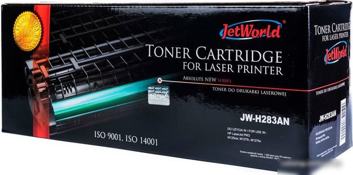 Картридж JetWorld JW-H283AN (аналог HP CF283A)