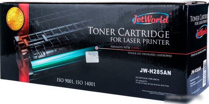 Картридж JetWorld JW-H285AN (аналог HP CE285A)