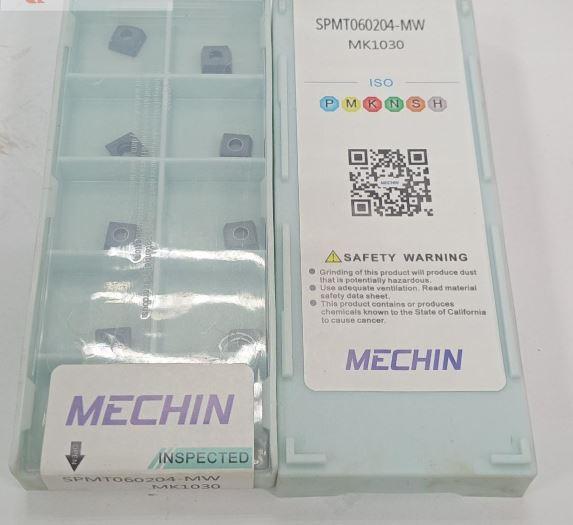Пластина твердосплавная SPMT 060204-MW MK1030
