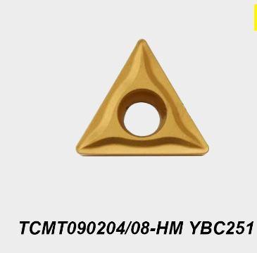 Пластина твердосплавная TCMT 090208-HM YBC251