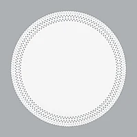 Салфетки бумажные ажурные круглые d240 мм, 250 шт