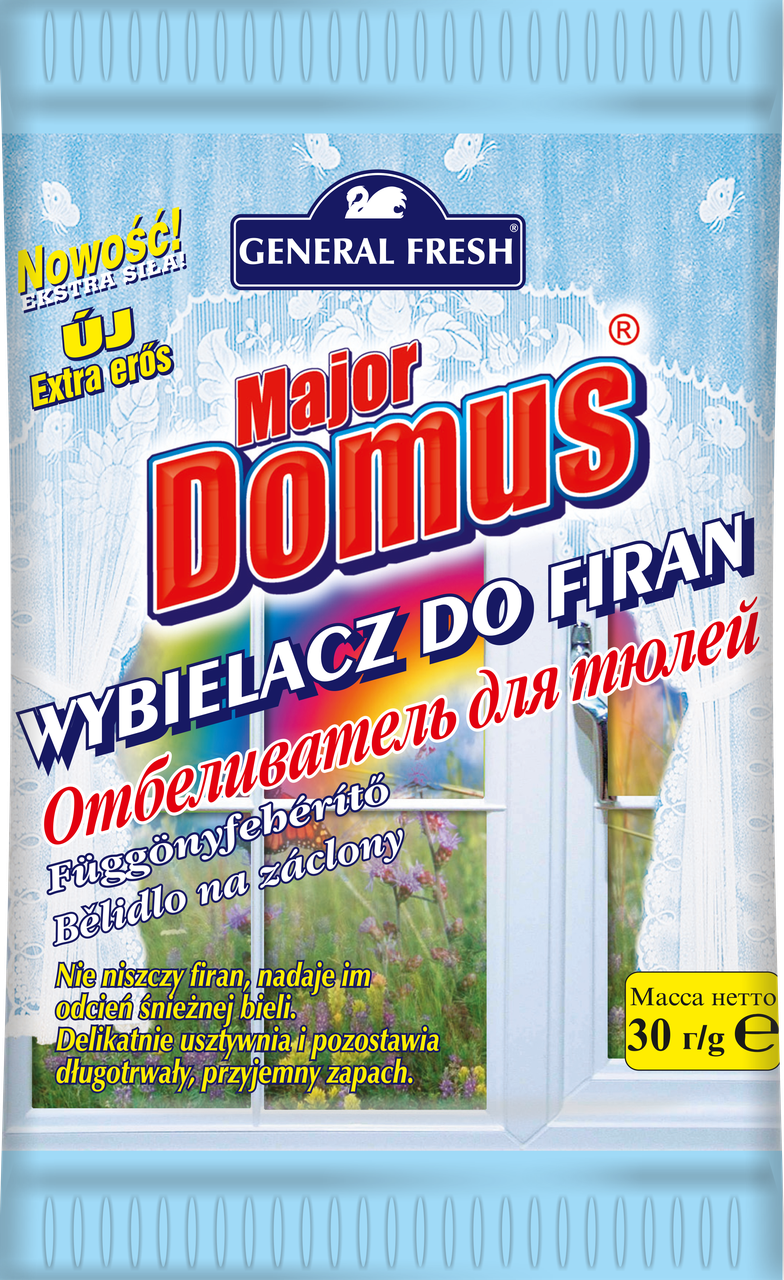 Отбеливатель для тюлей  "Wybielacz do firan" (30 г) MAJOR DOMUS