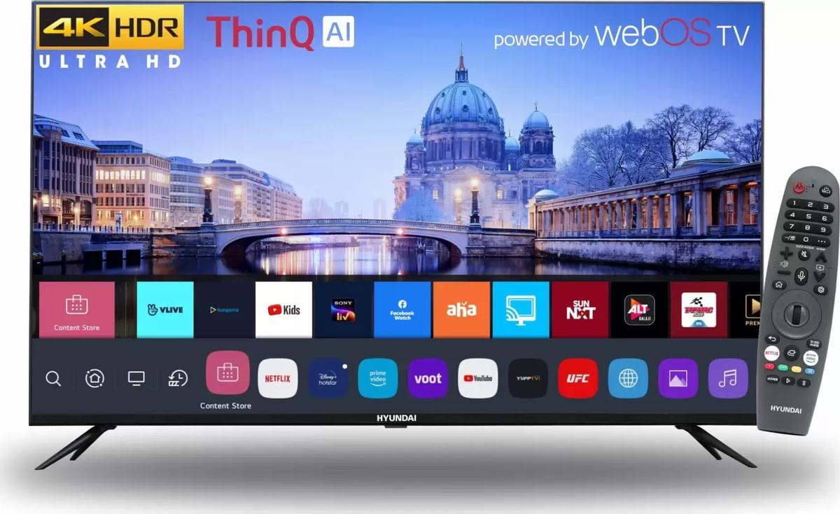 4K Smart TV Телевизор Hyundai H-LED65BU7100(Пульт указка)