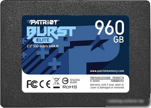SSD Patriot Burst Elite 1.92TB PBE192TS25SSDR