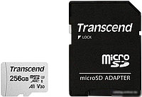 Карта памяти Transcend 300S 256GB (с адаптером)