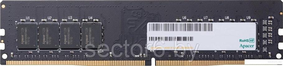 Оперативная память Apacer 16ГБ DDR4 3200 МГц AU16GGB32CSBBGH, фото 2