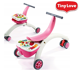 Детские развивающие ходунки-каталка Tiny Love 5в1 розовые