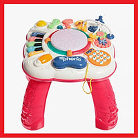 CY-7009B Развивающий музыкальный игровой столик, свет, звук, от 18 мес