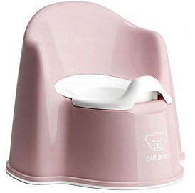 Детский горшок-кресло BabyBjor Potty Chair розовый