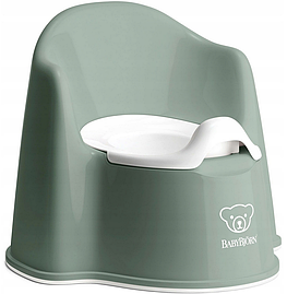 Детский горшок-кресло BabyBjor Potty Chair зеленый