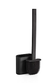 Ершик для унитаза пластиковый чёрный Joy Home