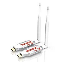 Удлинитель сигнала HDMI по Wi-Fi до 100 метров, активный, UltraHD 4K, комплект 556941