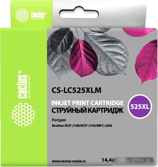 Картридж CACTUS CS-LC525XLM (аналог Brother LC525XLM)