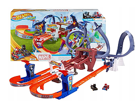 Игровой набор Hot Wheels автотрек RacerVerse Marvel HPL34
