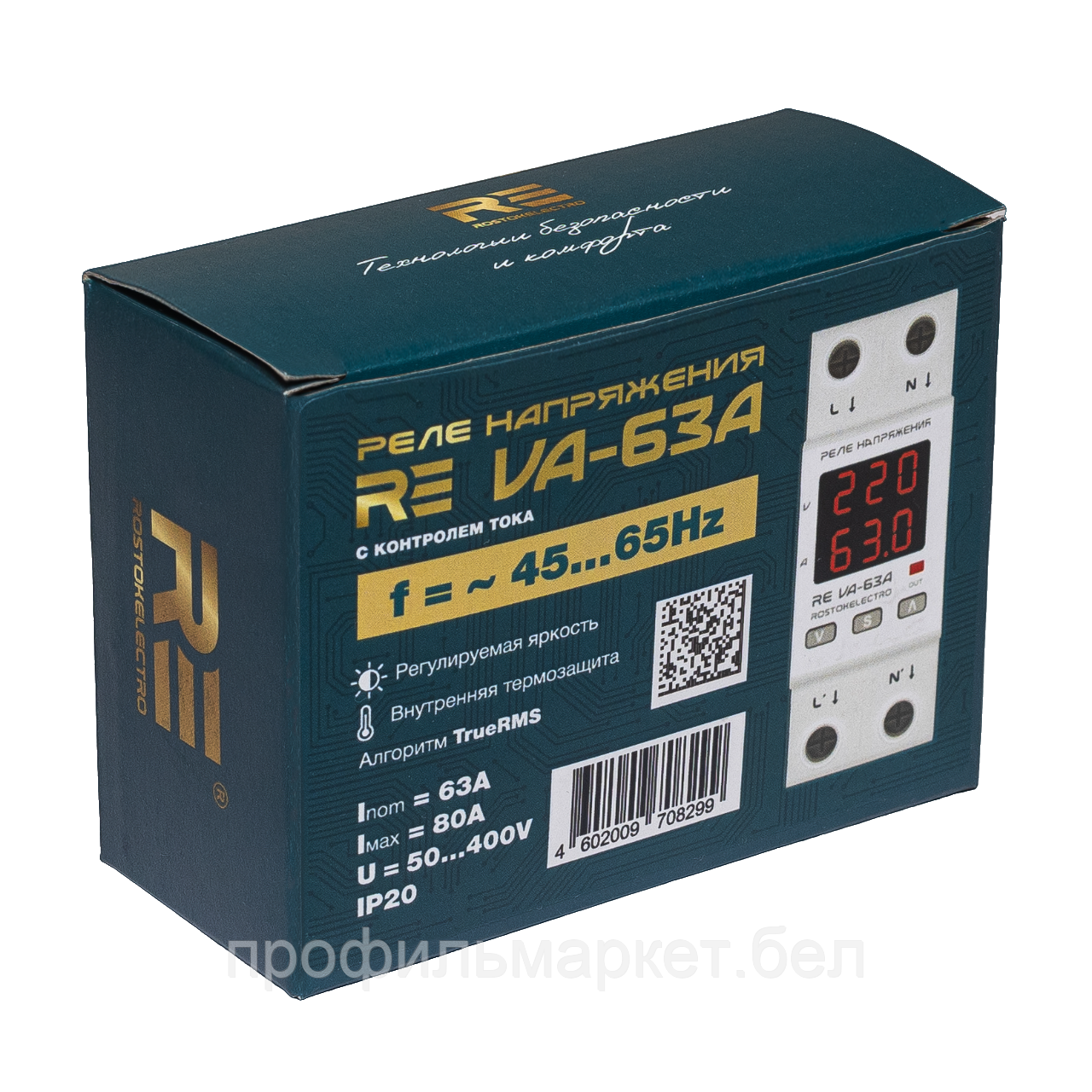 Реле напряжения RE V-63A