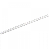 Пружины для переплета пластиковые ProMega office, 12мм, белые, 100шт/уп, фото 2