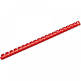 Пружины для переплета пластиковые ProMega office, 14мм, красные, 100шт/уп, фото 2