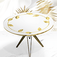 Дизайнерский обеденный стол Golden Style модель №19 круглый