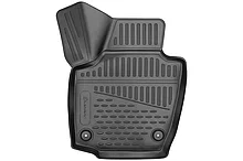 Коврик 3D передний левый (водительский) Skoda Rapid 2013-2020.  1 шт.  (полиуретан)