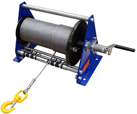Лебедки ручные барабанные модели Дина, пр-во РФ