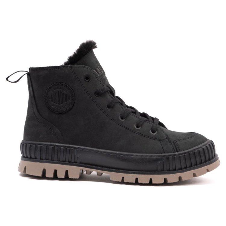 Ботинки женские Palladium SHOCK LTH ZIP WARM черный 74439-008