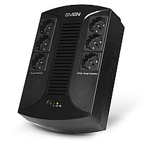 Источник бесперебойного питания SVEN UP-L1000E, 510Вт, 6 евро розеток