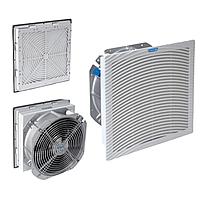 Вентилятор FK 5529.230 с решеткой вентиляционной FK 5529.300, 325x325 мм, 1150-1350 м3/ч