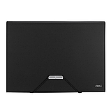 Папка на резинке DELI CLASIC, черная, 7 отделений, А4, 700 мкм, пластик, фото 2