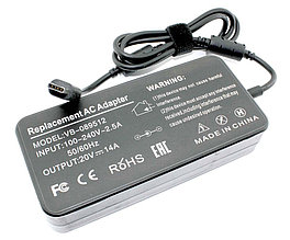 Зарядка (блок питания) для ноутбука серий MSI GE66 Raider 10, A18-280P1A, 20V 14A 280W, штекер прямоугольный